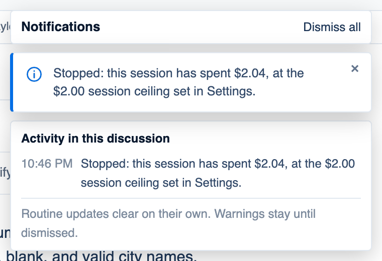 Mac, the Notifications bell in the title bar opened to Activity in this discussion